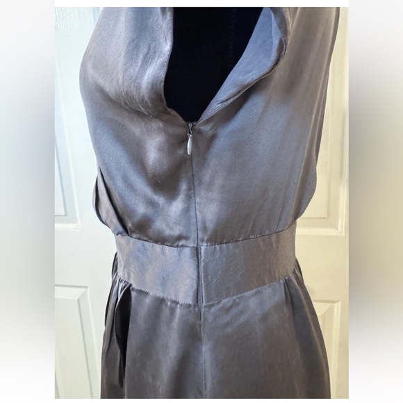 Project Alabama Silk Dress Sz 8 Embroider Retro Y2K Cocktail Party Anthropologie - Picture 6 of 10